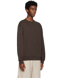 dunkelbraunes Sweatshirt von Another Aspect