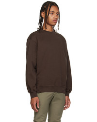 dunkelbraunes Sweatshirt von Another Aspect