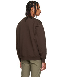 dunkelbraunes Sweatshirt von Another Aspect