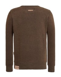 dunkelbraunes Sweatshirt von Naketano