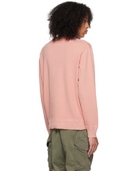 dunkelbraunes Sweatshirt von C.P. Company