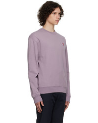 dunkelbraunes Sweatshirt von AMI Alexandre Mattiussi