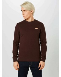 dunkelbraunes Sweatshirt von Scotch & Soda