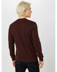 dunkelbraunes Sweatshirt von Scotch & Soda