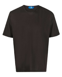 dunkelbraunes T-Shirt mit einem Rundhalsausschnitt von Kired