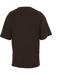 dunkelbraunes T-Shirt mit einem Rundhalsausschnitt von Urban Classics