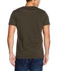 dunkelbraunes T-shirt von Diesel