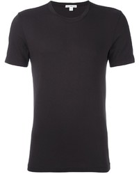 dunkelbraunes T-shirt von James Perse