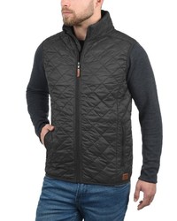 dunkelgraue ärmellose Jacke von BLEND