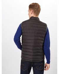 dunkelgraue ärmellose Jacke von Calvin Klein