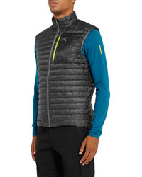 dunkelgraue ärmellose Jacke von Arc'teryx