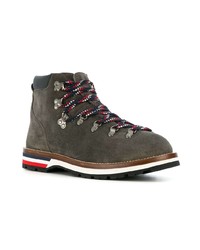 dunkelgraue Arbeitsstiefel von Moncler