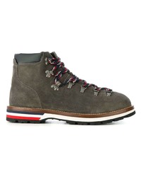 dunkelgraue Arbeitsstiefel von Moncler