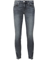 dunkelgraue enge Jeans aus Baumwolle von Amo