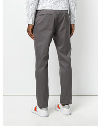 dunkelgraue Baumwollhose von Paul Smith