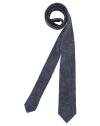 dunkelgraue bedruckte Krawatte von CLASS INTERNATIONAL