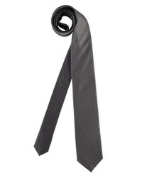 dunkelgraue bedruckte Krawatte von Olymp