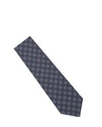 dunkelgraue bedruckte Krawatte von Seidensticker