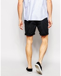 dunkelgraue bedruckte Shorts von Asos