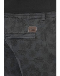 dunkelgraue bedruckte Shorts von Redefined Rebel