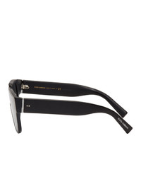 dunkelgraue bedruckte Sonnenbrille von Dolce and Gabbana