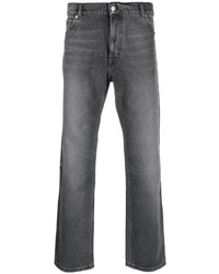 dunkelgraue bestickte Jeans von Courrèges