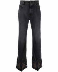 dunkelgraue bestickte Jeans von Y/Project