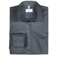dunkelgraue Bluse mit Knöpfen von GREIFF