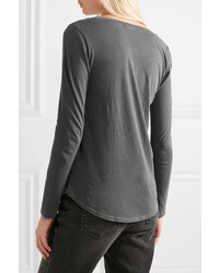 dunkelgraue Bluse von Splendid