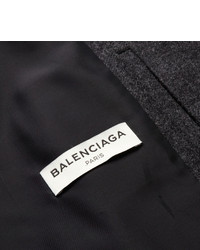 dunkelgraue Bomberjacke von Balenciaga