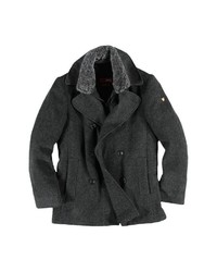 dunkelgraue Cabanjacke von EMILIO ADANI