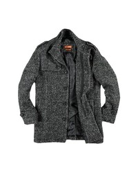 dunkelgraue Cabanjacke von EMILIO ADANI