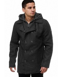 dunkelgraue Cabanjacke von INDICODE