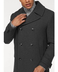 dunkelgraue Cabanjacke von John Devin