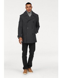 dunkelgraue Cabanjacke von John Devin