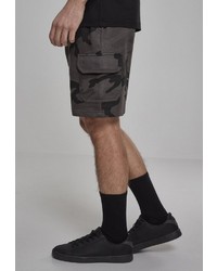 dunkelgraue Camouflage Shorts von Urban Classics