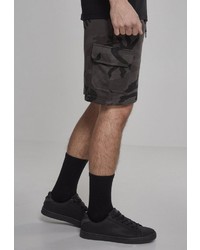 dunkelgraue Camouflage Shorts von Urban Classics