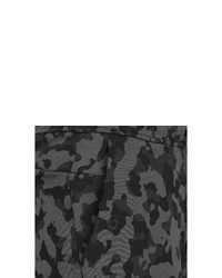 dunkelgraue Camouflage Sportshorts von Nike Sportswear
