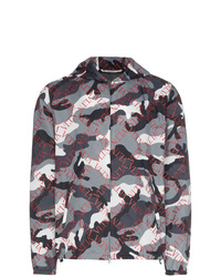 dunkelgraue Camouflage Windjacke von Valentino