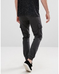 dunkelgraue Cargohose von Jack and Jones