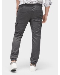 dunkelgraue Cargohose von Tom Tailor Denim