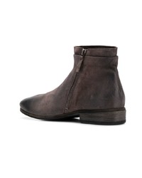 dunkelgraue Chelsea Boots aus Leder von Marsèll