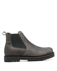 dunkelgraue Chelsea Boots aus Leder von Birkenstock