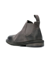 dunkelgraue Chelsea Boots aus Leder von Marsèll