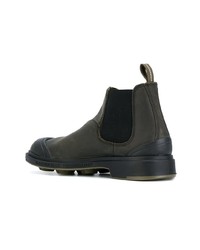 dunkelgraue Chelsea Boots aus Leder von Pezzol 1951