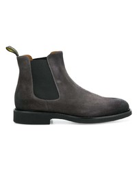 dunkelgraue Chelsea Boots aus Wildleder von Doucal's