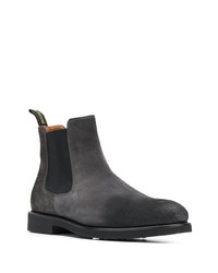 dunkelgraue Chelsea Boots aus Wildleder von Doucal's