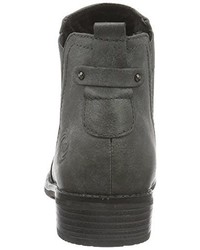 dunkelgraue Chelsea Boots von Marco Tozzi