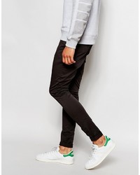 dunkelgraue Chinohose von Asos