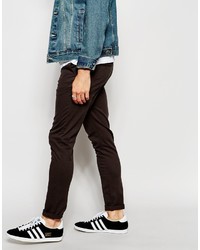 dunkelgraue Chinohose von Asos